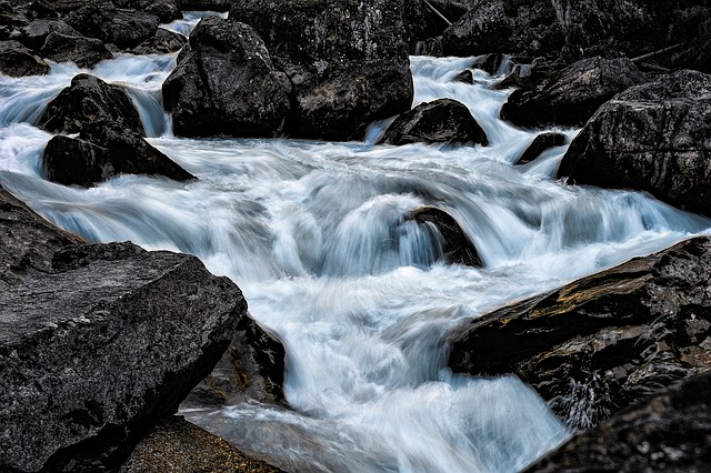 River Brook Stream Cascades Nature  - lillolillolillo / Pixabay