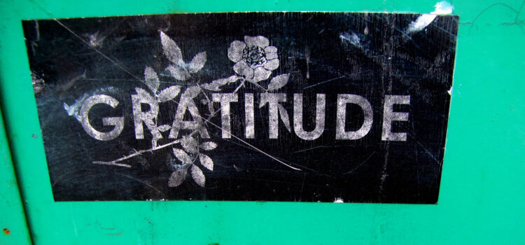 In Gratitude